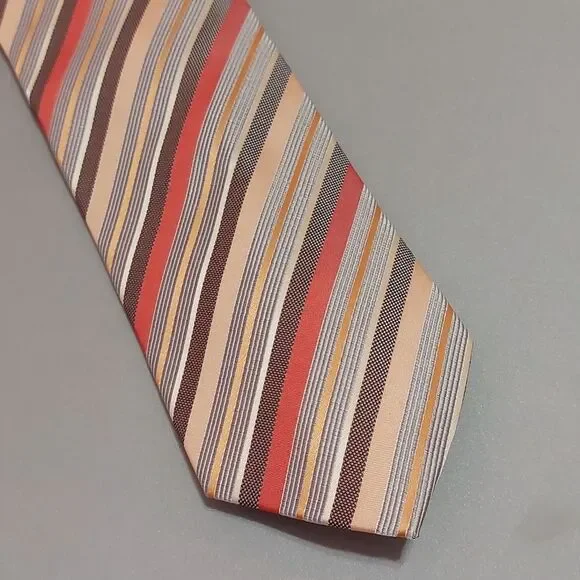 Valerio Garati Striped Tie - Picture 2 of 5